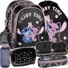 PLECAK STICH SZKOLNY DLA DZIEWCZYNY DO 1 KLASY STITCH i LILO ZESTAW 5 ele